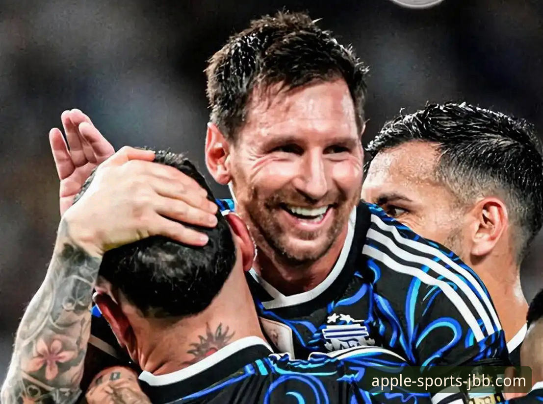 阿根廷5-0大胜赞比亚赛事详解：梅西让点，奥塔门迪主场告别